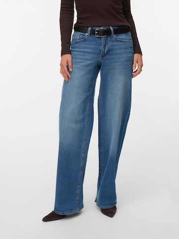 Wide Leg Jean 'VMSandie' VERO MODA en bleu : devant