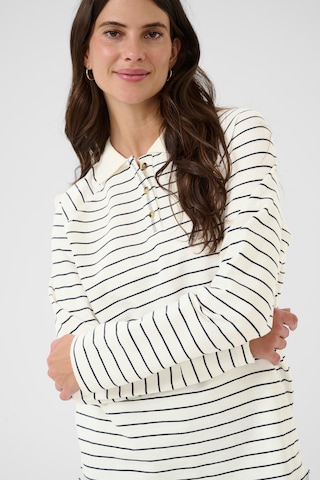 Pull-over 'CRVerma' Cream en bleu