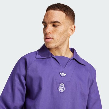T-Shirt 'Real Madrid Terrace Icons' ADIDAS ORIGINALS en violet