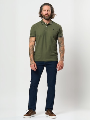 MCS - Ajuste regular Camisa 'MCLake' en verde