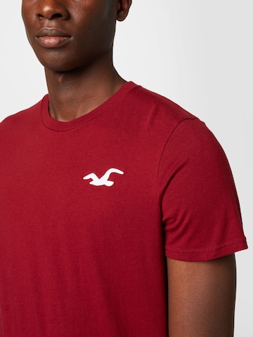 T-Shirt HOLLISTER en rouge