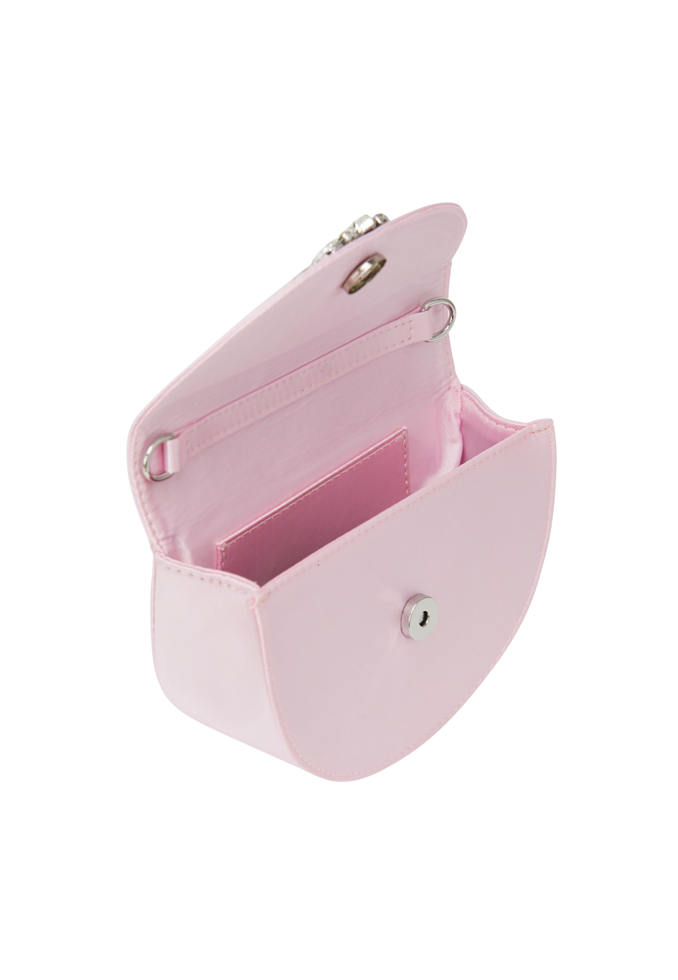 rozā faina "Clutch" stila somiņa