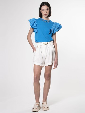 Haut Influencer en bleu