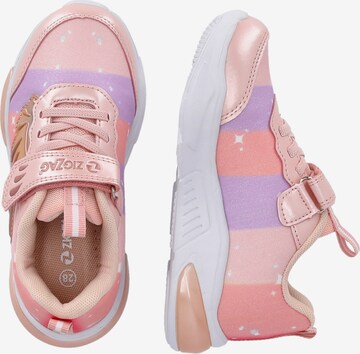 ZigZag Sneakers 'Hori' in Roze