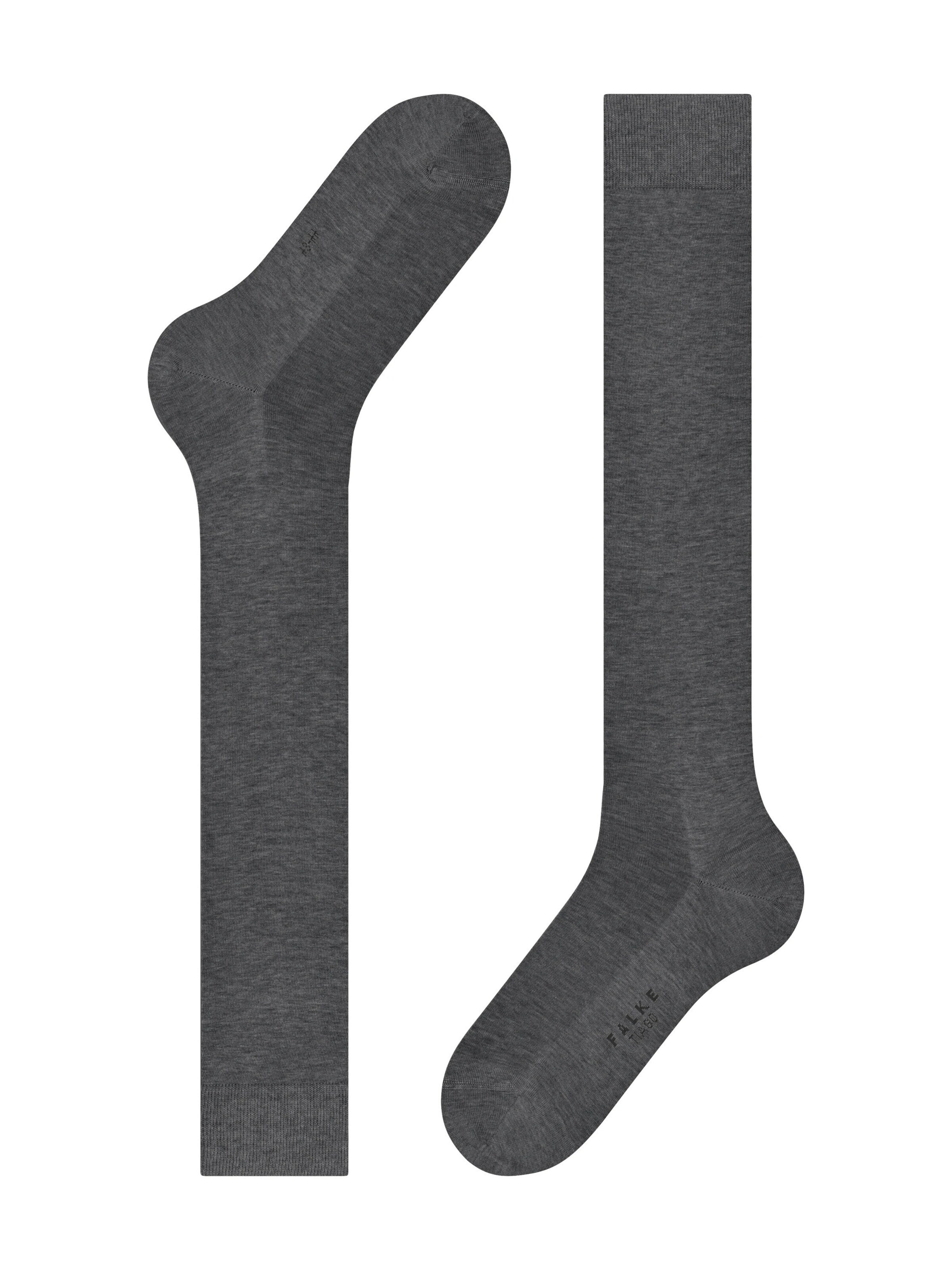 FALKE Knee High Socks 'Tiago' in Grey
