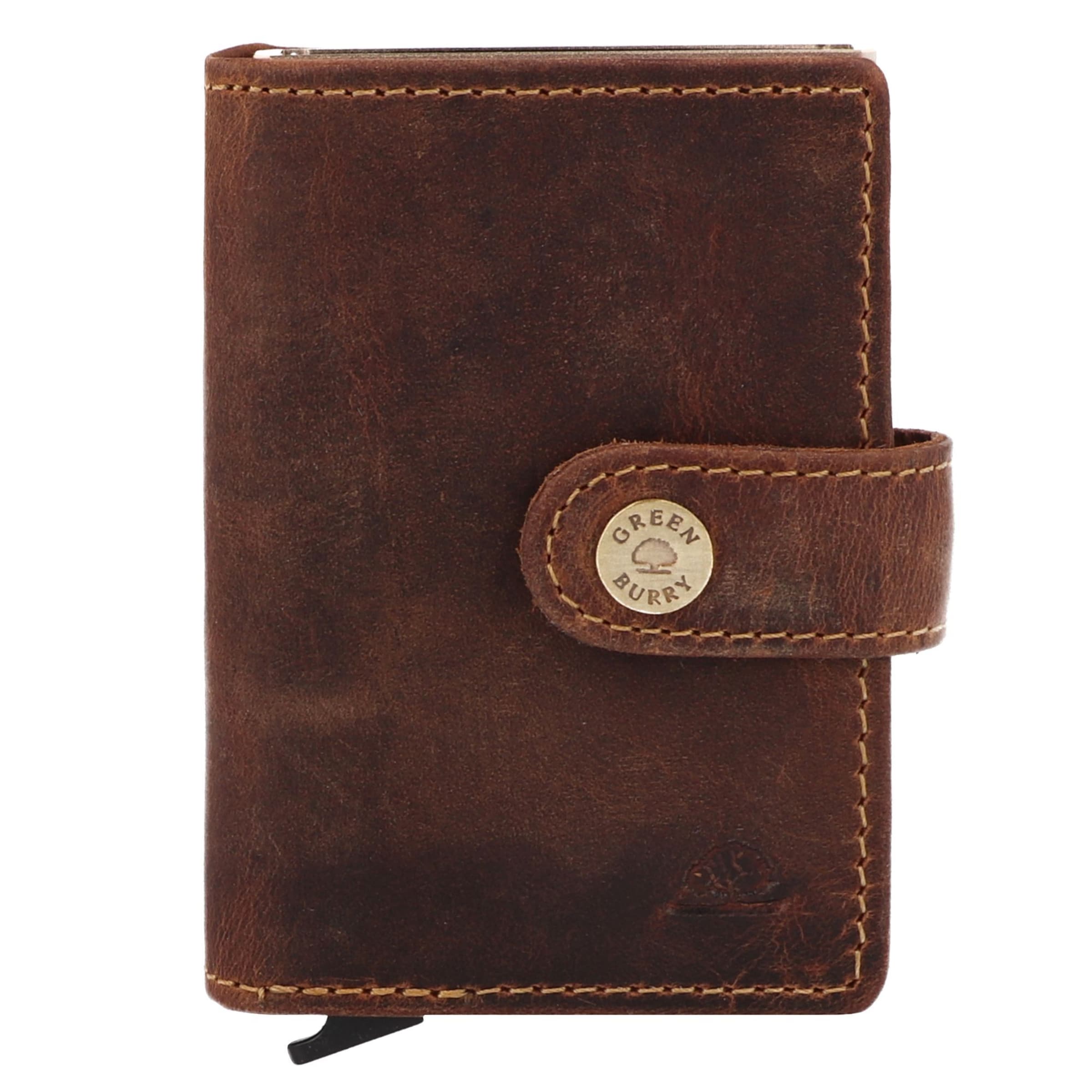 GREENBURRY Portemonnee 'Vintage' in Bruin: voorkant