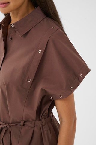 Chemisier 'KBVicky' KAREN BY SIMONSEN en marron