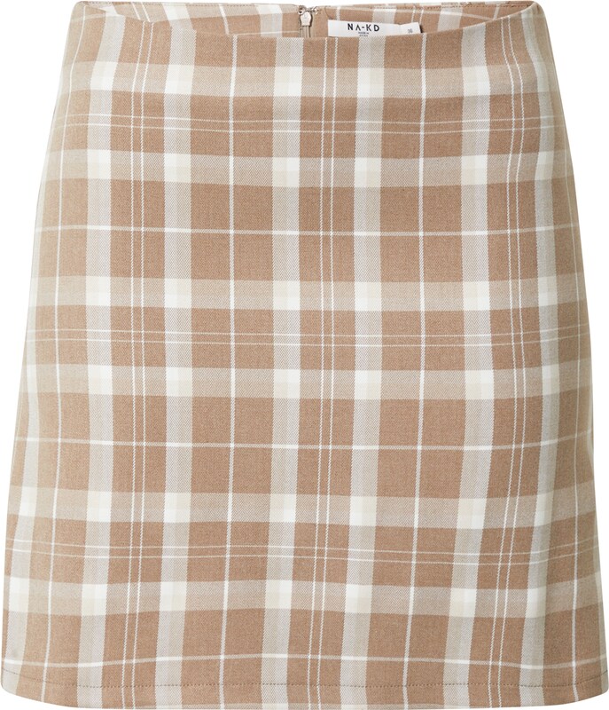 NA-KD Rock in Beige Dunkelbeige NA-KD Rock in Beige Dunkelbeige