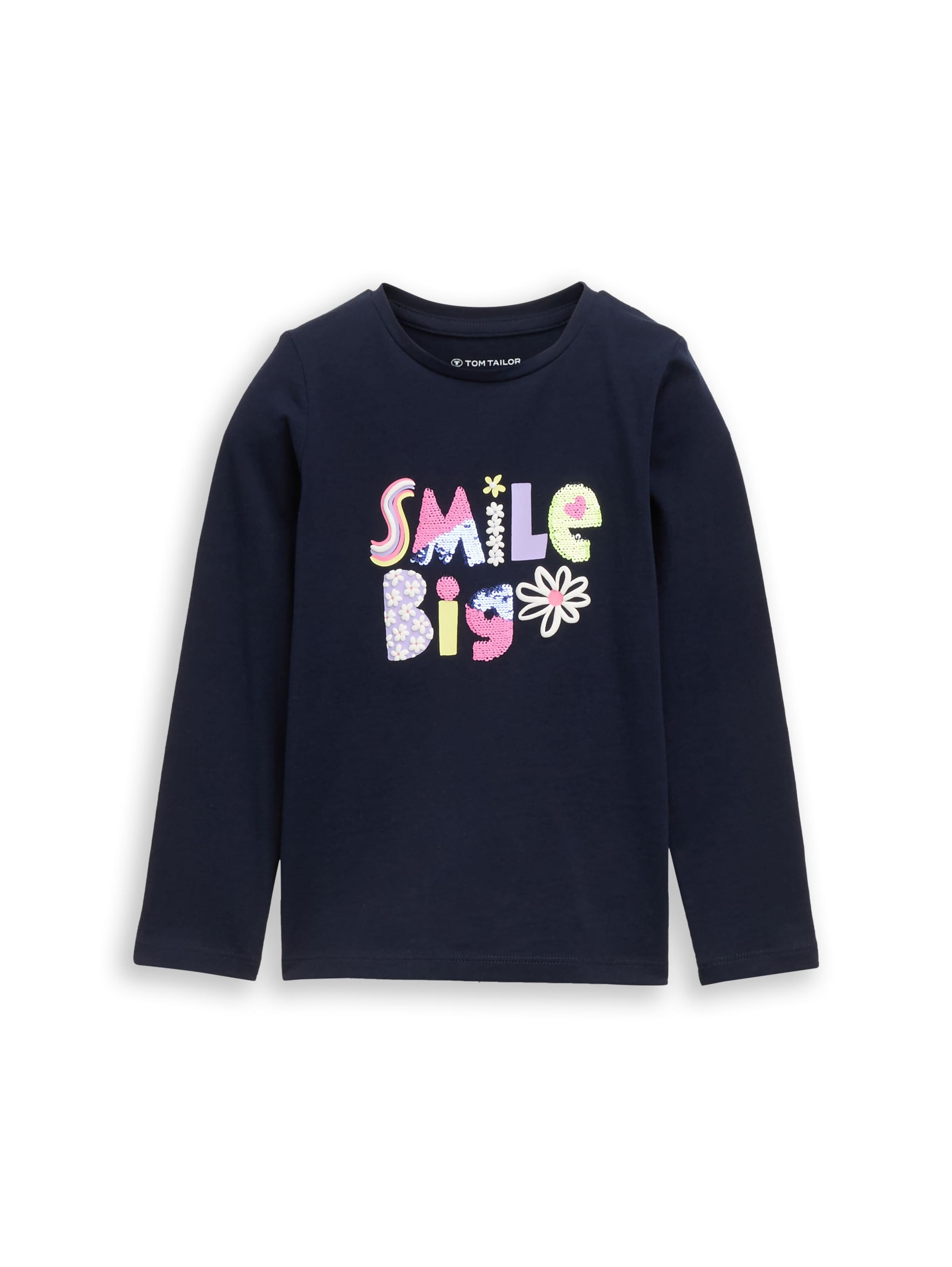 TOM TAILOR Shirt in Blauw: voorkant