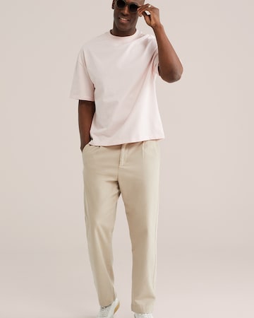 T-Shirt WE Fashion en rose