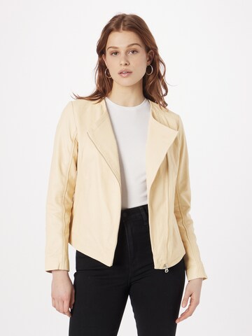 Veste mi-saison Maze en beige : devant