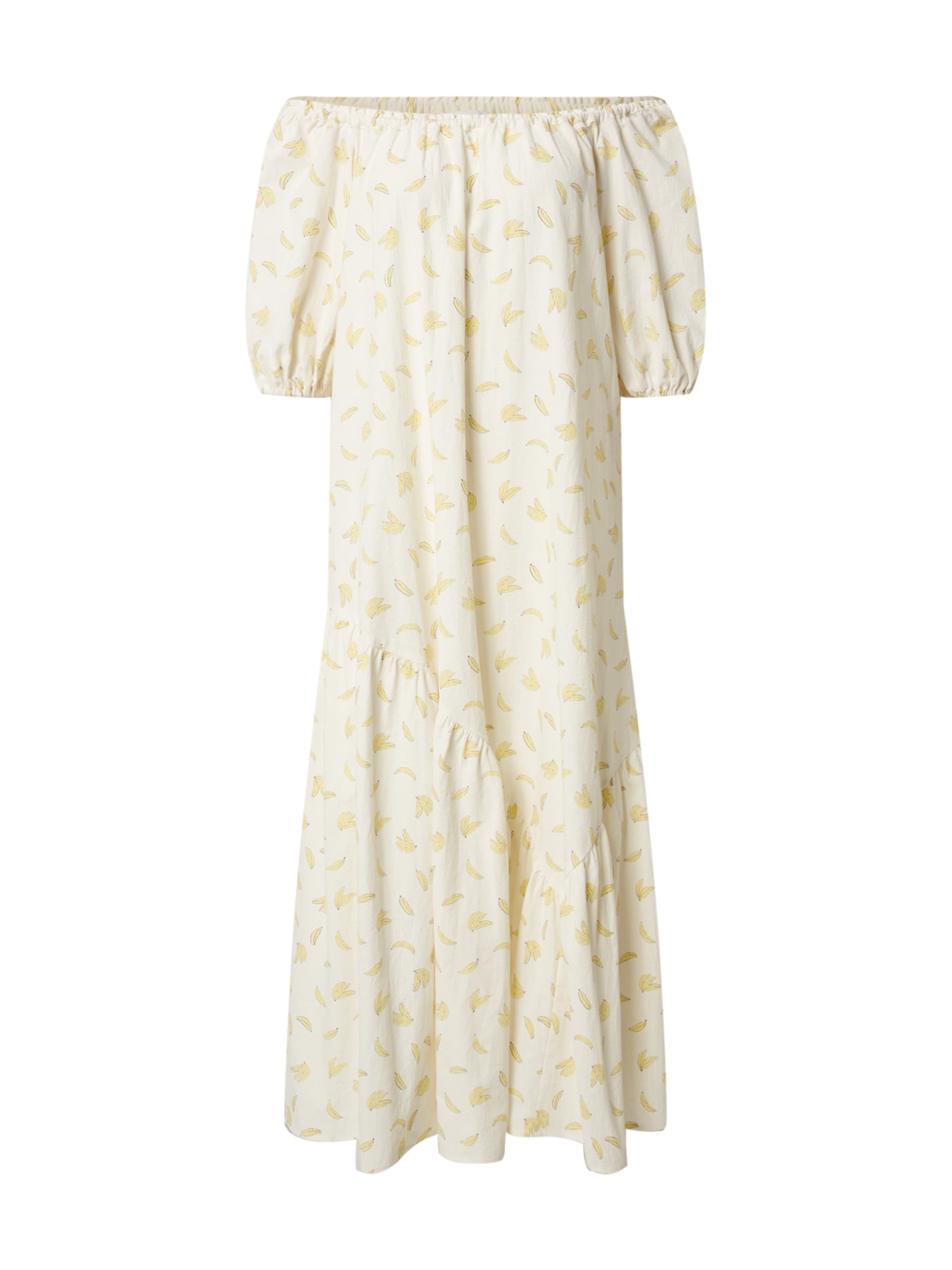 EDITED Kleid 'ALUNA' in Weiß: Vorderseite