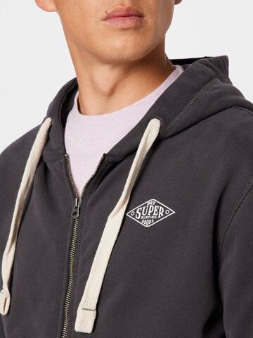 Superdry Sweatjacke in Schwarz