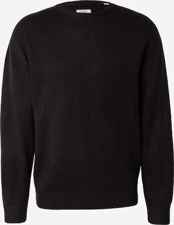 JJ Rebel Pullover 'JREBJEFF' in Schwarz: Vorderseite