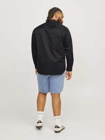 Comfort fit Camicia business 'JJParma' di Jack & Jones Plus in nero
