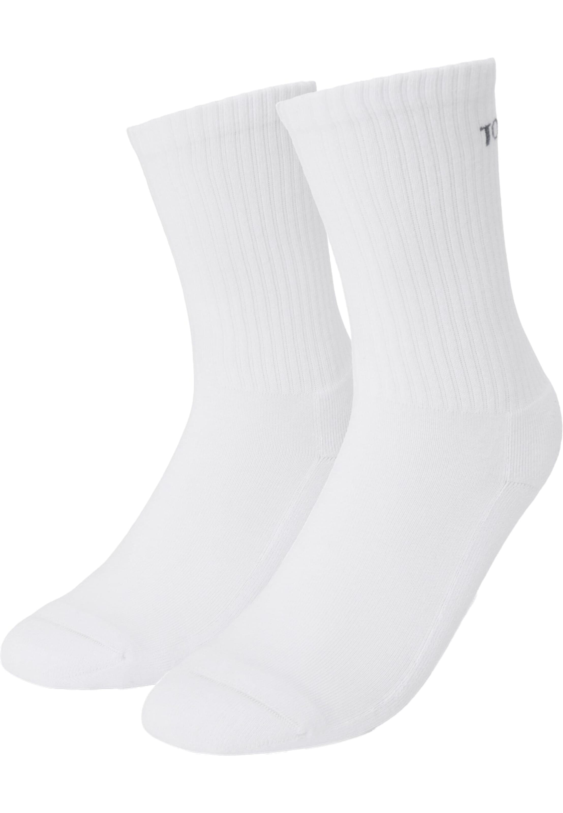 OH APRIL - Calcetines 'Sue Stronger' en blanco: frente