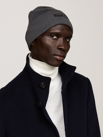Bonnet TOMMY HILFIGER en gris : devant