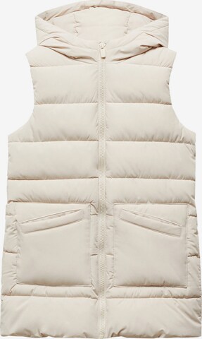 MANGO KIDS Bodywarmer 'LAURA' in Beige: voorkant