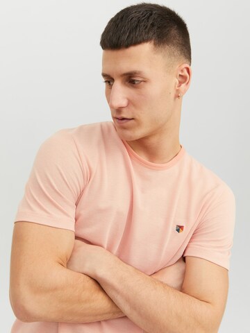 JACK & JONES T-shirt 'BLUWIN' i rosa