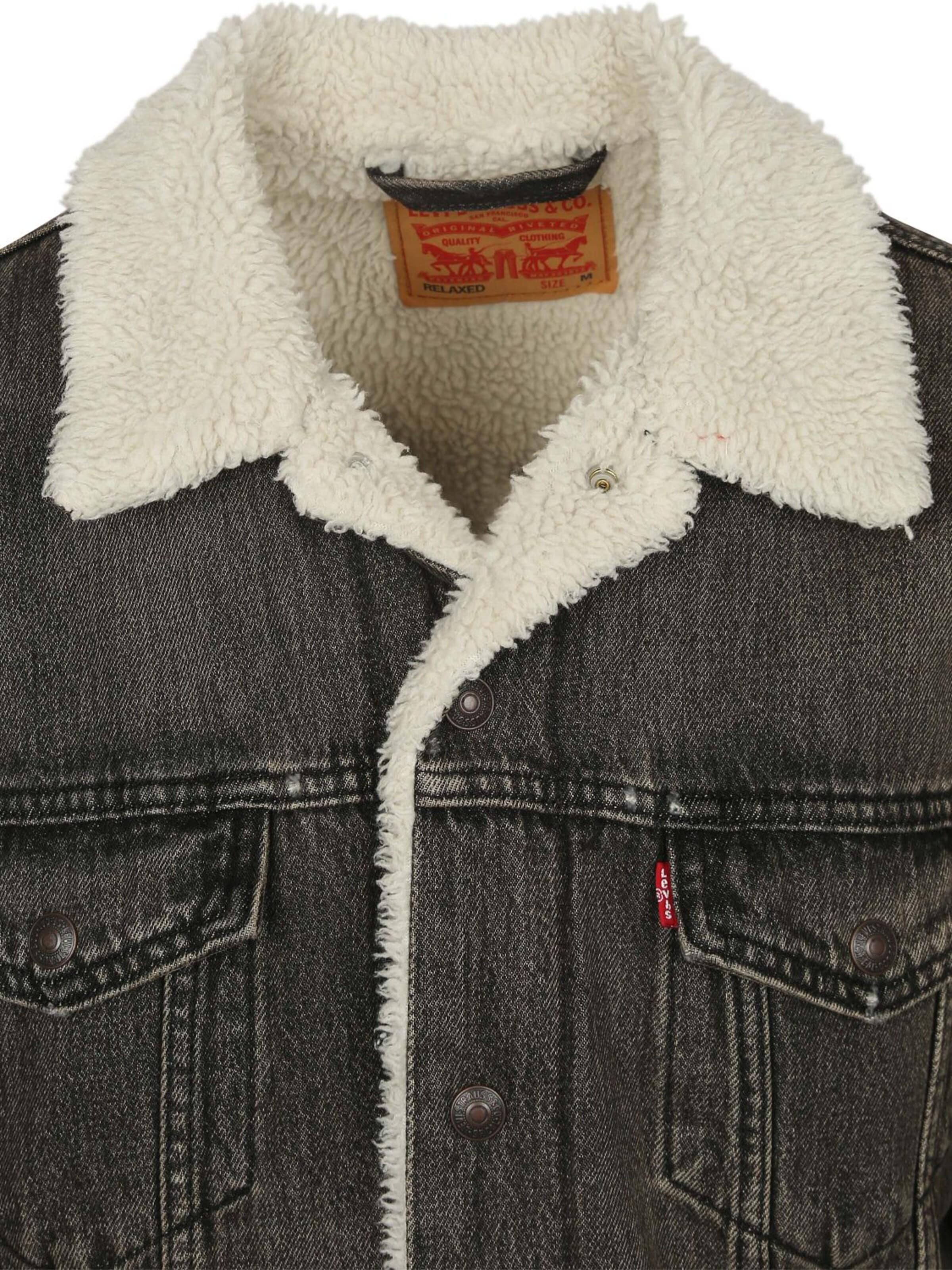 LEVI'S ® Wintermantel 'Sherpa'‌‌‌‌‌‌‌‌‌‌ in Grau