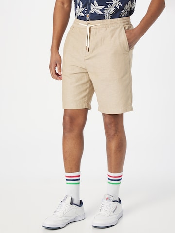 SCOTCH & SODA regular Bukser 'Fave' i beige: forside