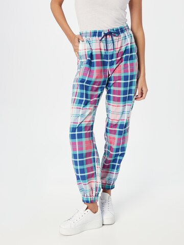 Tommy Jeans Loosefit Hose in Blau: Vorderseite