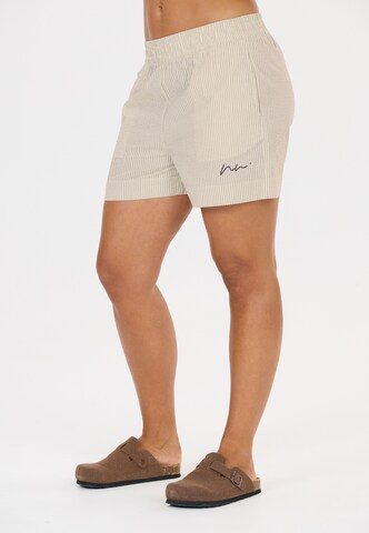 NOU Loose fit Pants 'Atala' in Beige: front