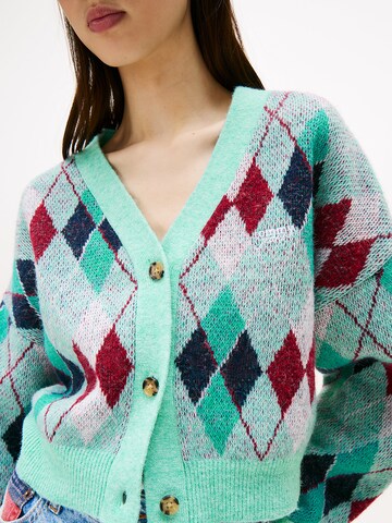 Cardigan Tommy Jeans en vert