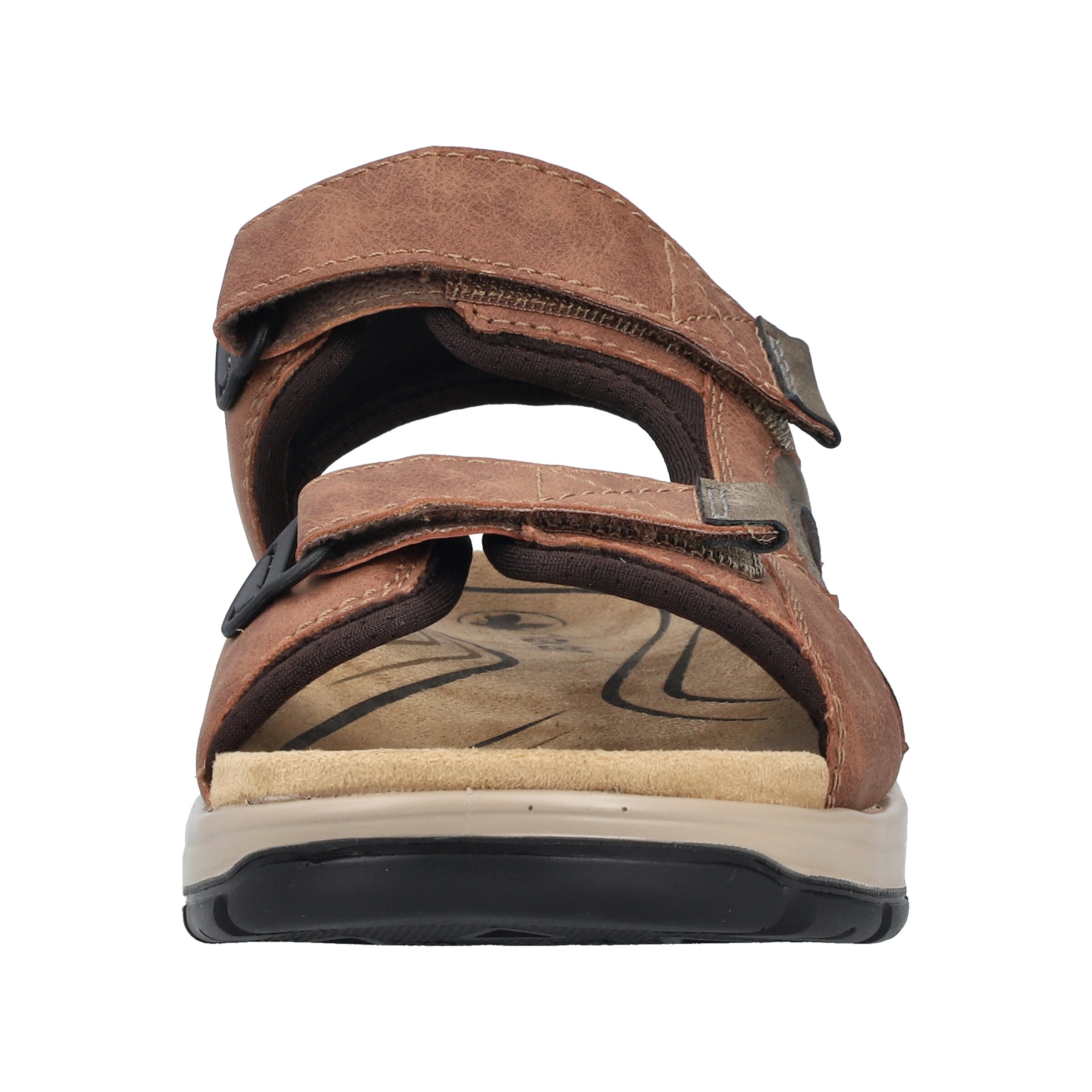 Rieker Trekkingsandale in Braun