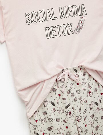 Koton Pyjama in Weiß