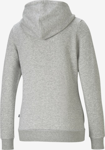 PUMA - Sudadera con cremallera deportiva 'Essential' en gris