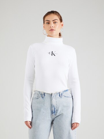 Calvin Klein Jeans Shirt in Weiß: Vorderseite
