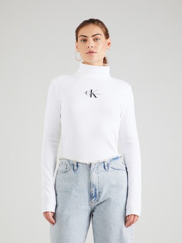 Calvin Klein Jeans Shirt in Weiß: predná strana