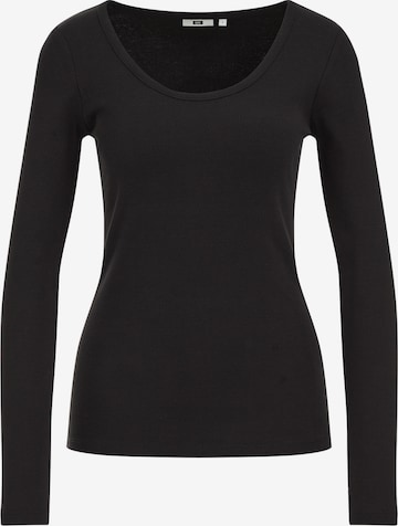 juoda WE Fashion Marškinėliai: priekis