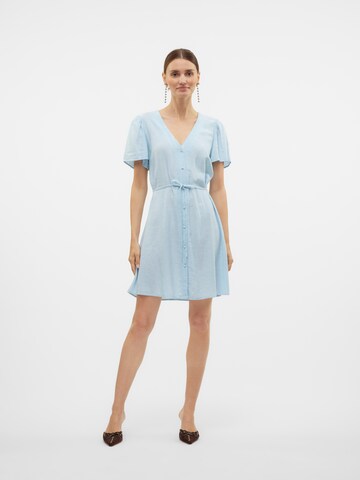 VERO MODA Šaty 'Linn' – modrá