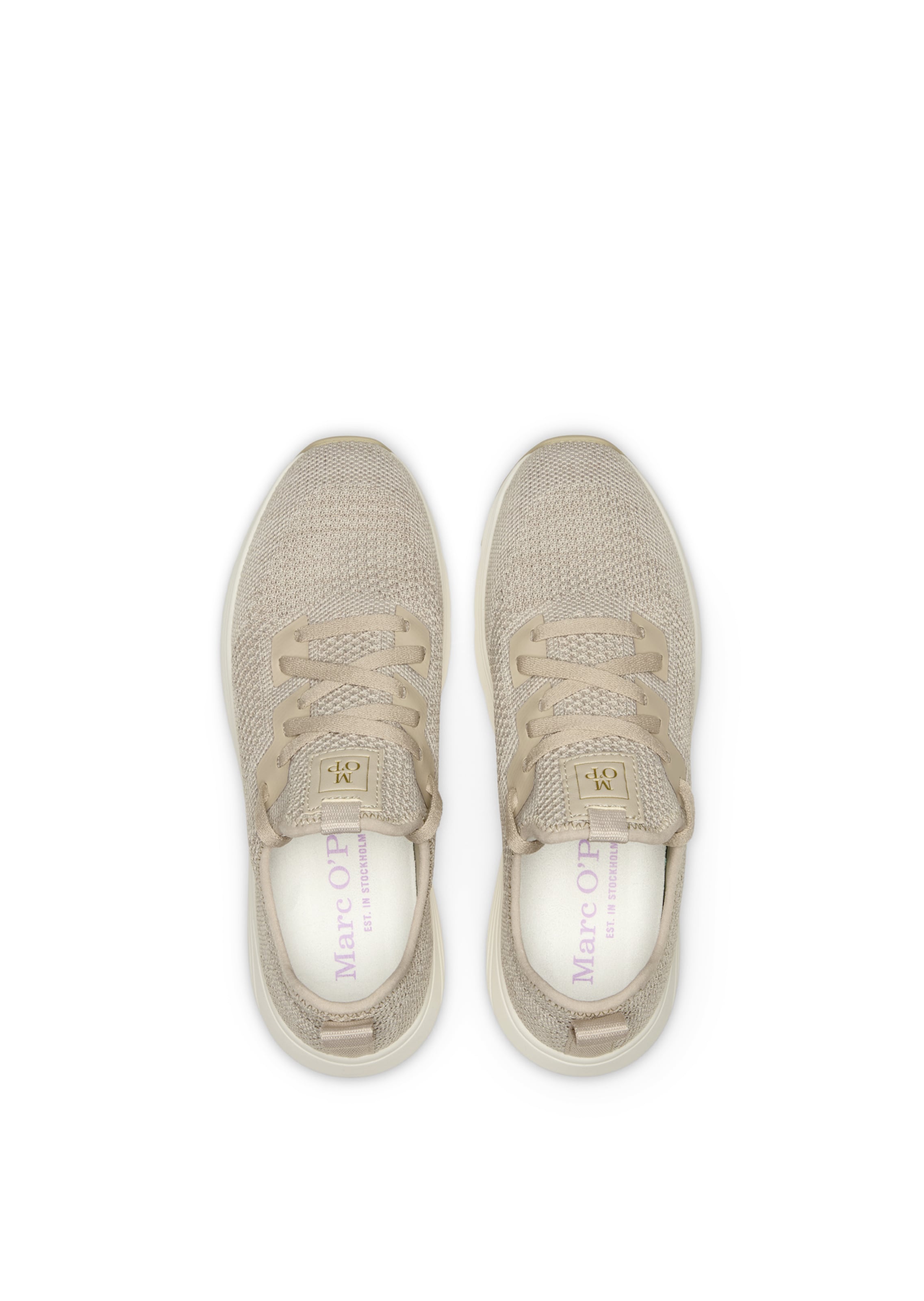 Marc O'Polo Platform trainers 'Leila' in Beige