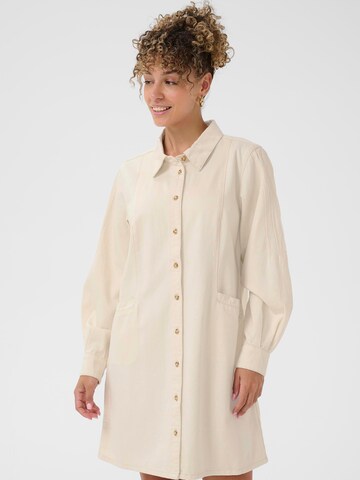 Robe-chemise 'CRBirdie' Cream en beige : devant