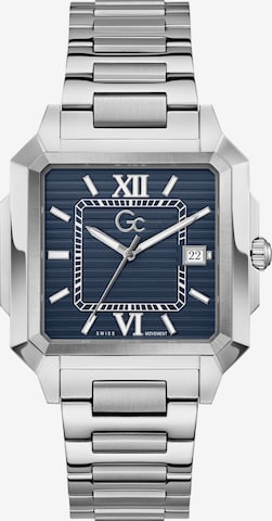 Orologio analogico di Gc in blu: frontale