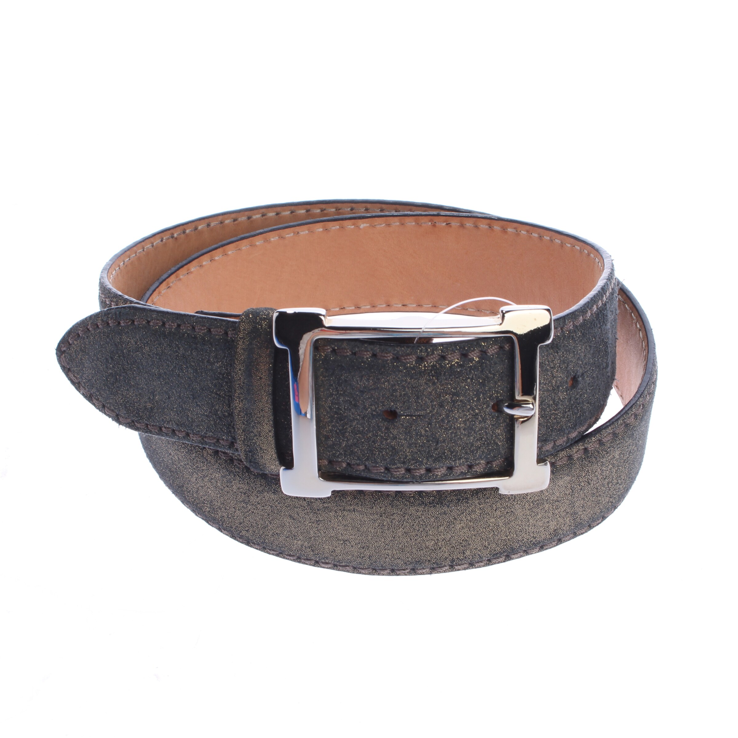 Reptile's House Gürtel M in Schwarz: Vorderseite