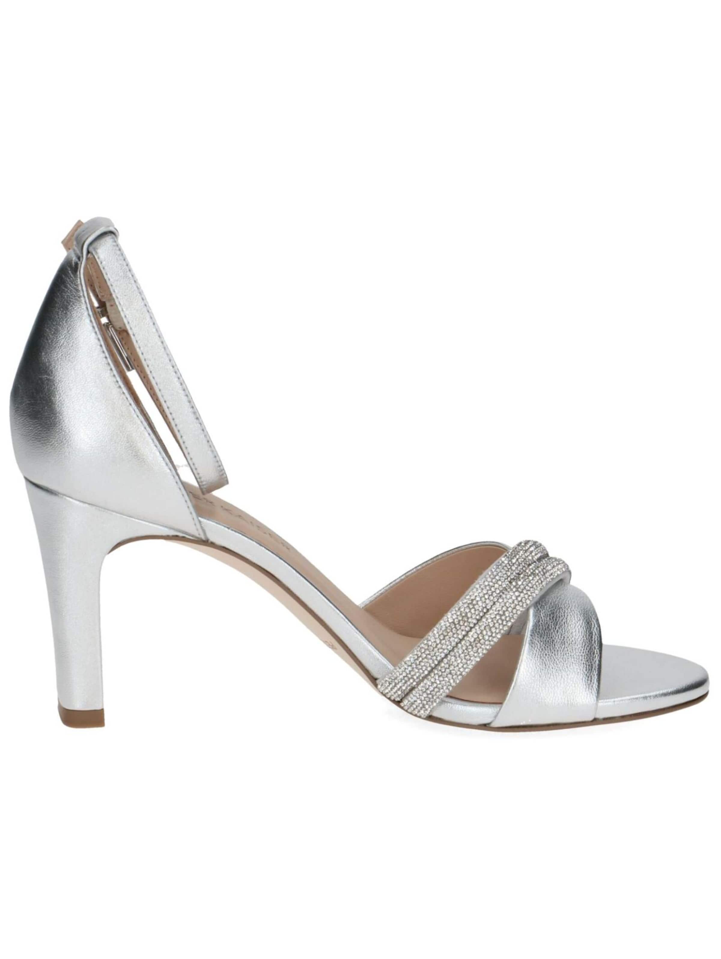 Sandalo con cinturino di PETER KAISER in argento