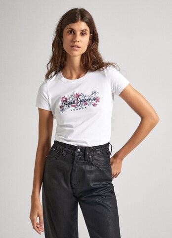 Pepe Jeans Shirt 'Korina' in White: front