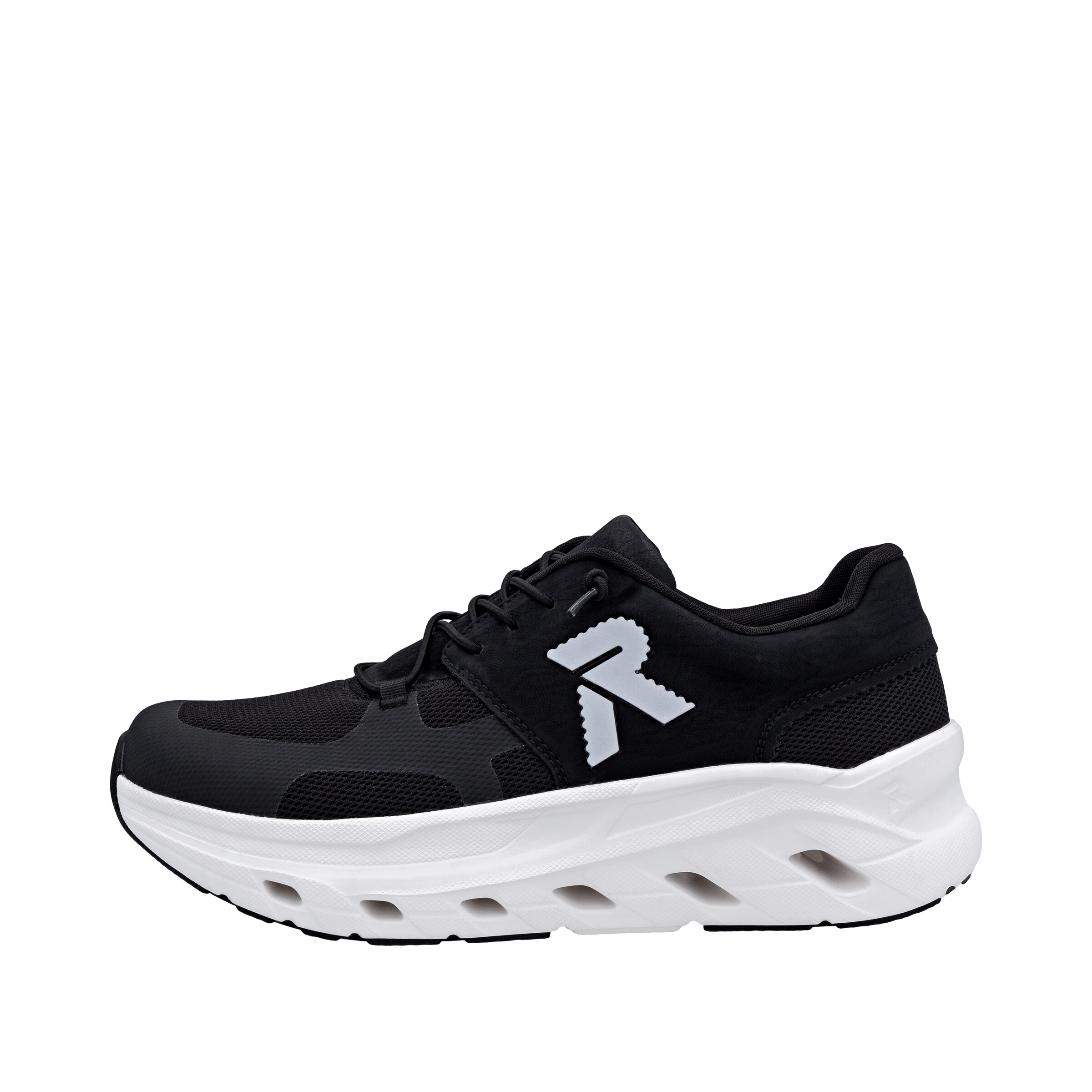 Baskets basses Rieker Sport en noir