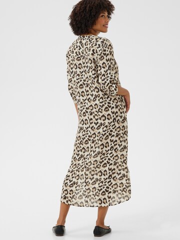 Cream Shirt dress 'Bellis' in Beige