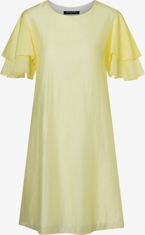 Robe Ana Alcazar en jaune : devant