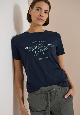 CECIL Shirt in Blue: front