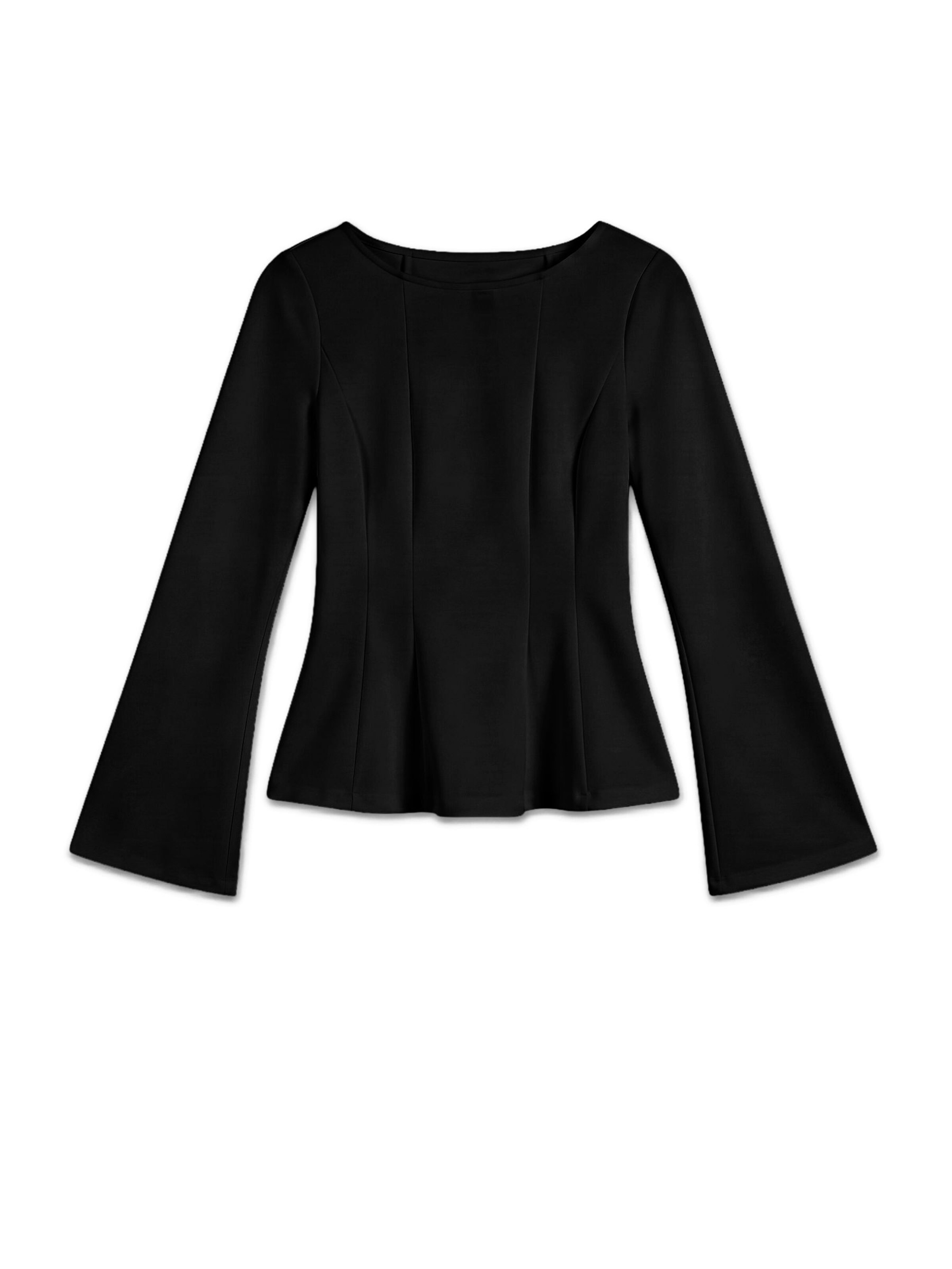 VERO MODA Shirt 'SMILLA' in Zwart: voorkant