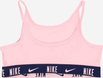 Nike Sportswear - Soutien Bustier Roupa interior desportiva 'Trophy' em rosa