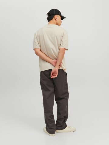 JACK & JONES T-Shirt 'Keith Haring' in Beige