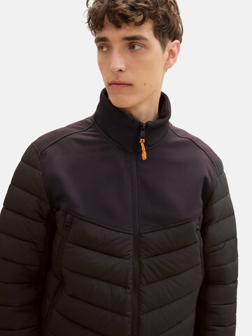 TOM TAILOR DENIM Between-season jacket in Black