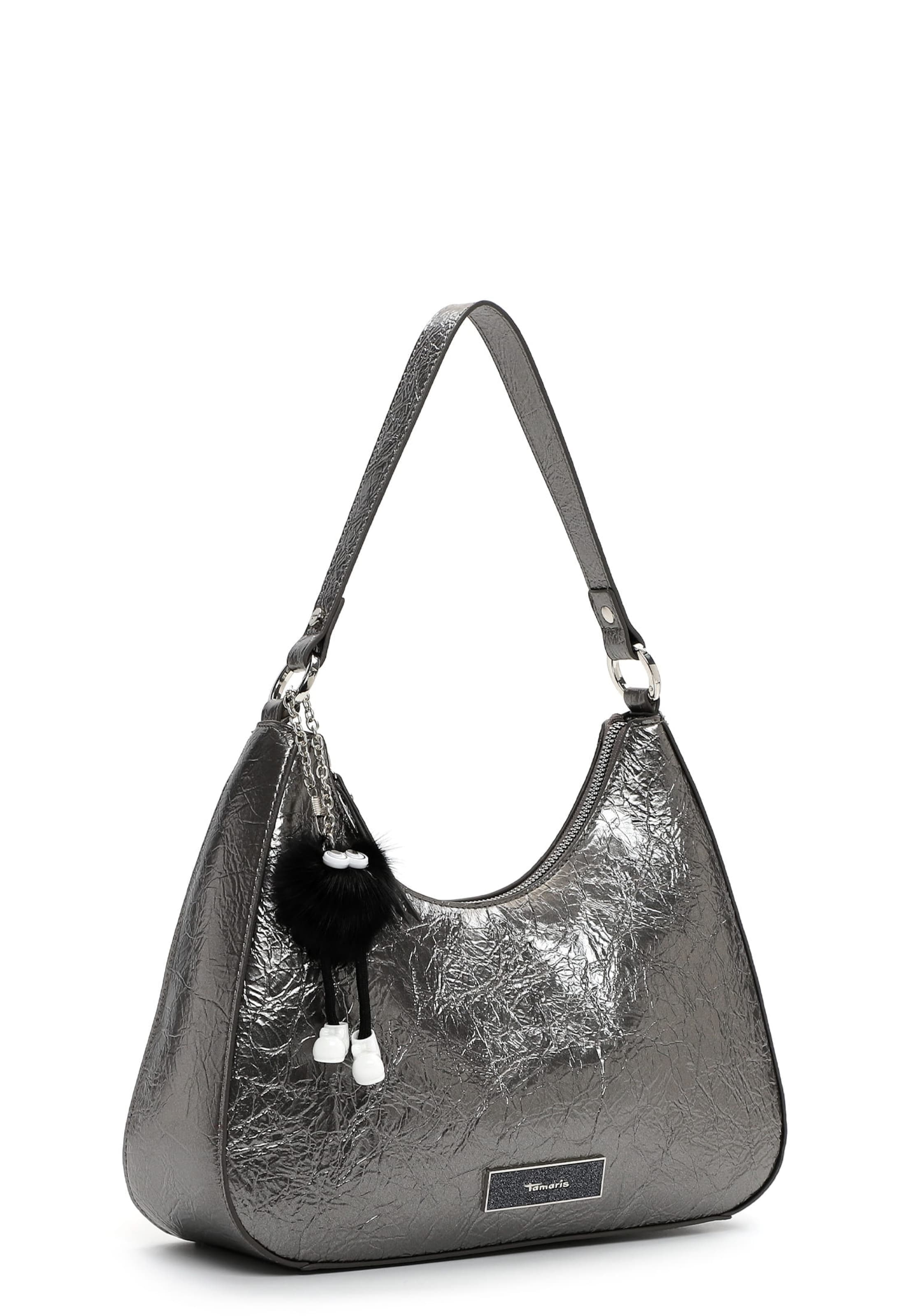 Poche ventrale 'TAS Gilla' Tamaris en argent